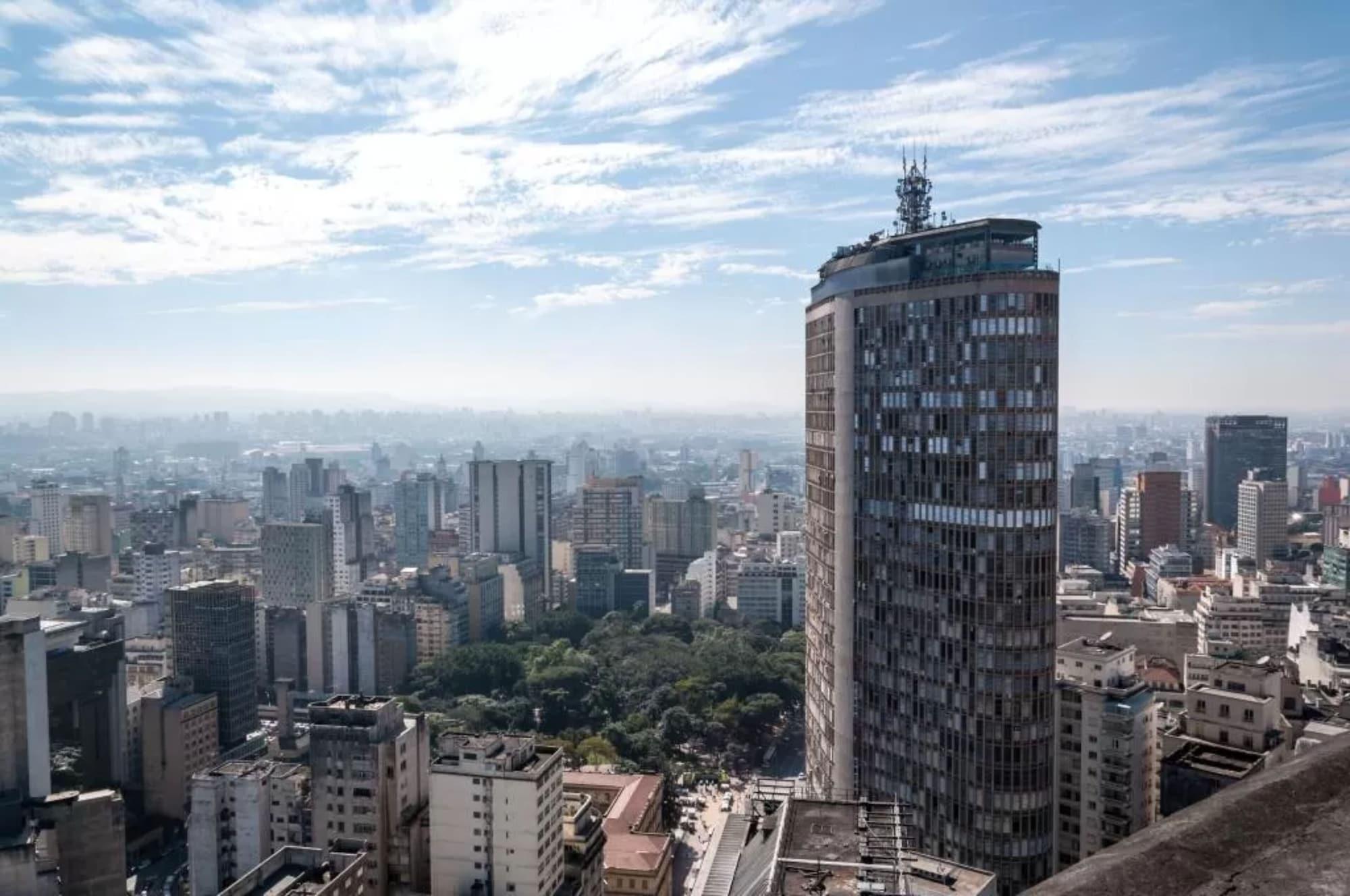 Cinelandia Hotel Sao Paulo Bagian luar foto